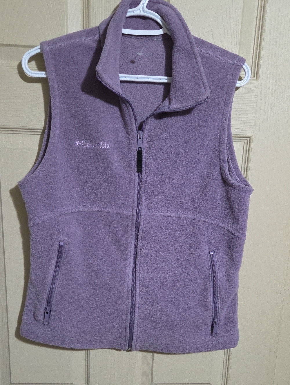 Columbia Lavender Fleece Vest - Light Purple